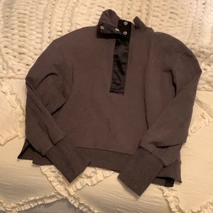 Varley magnetic button snap pullover